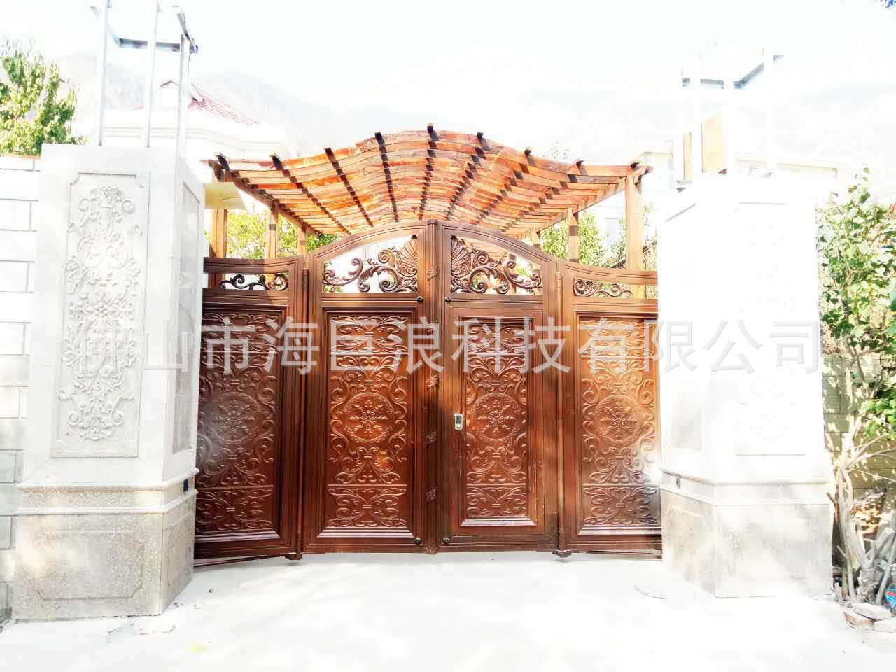 电动悬浮平移门 折叠别墅门 智能悬浮电动折叠门 平移欧式别墅门示例图6