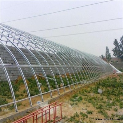 河北大棚骨架 农用双膜骨架 大棚骨架 型号齐 农用双膜骨架型号齐