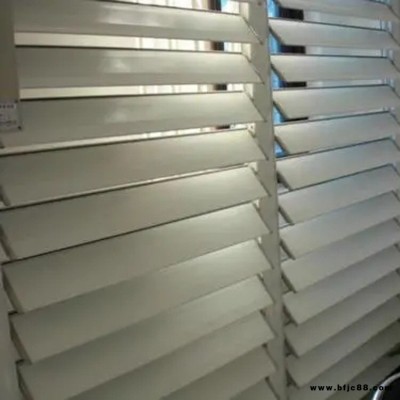 锌钢自动百叶窗 防风锌钢百叶窗 众翔 空调格栅百叶窗